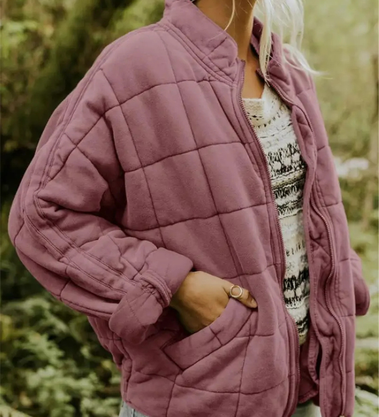 Elegante, vielseitige Frühlings-Steppjacke – Produktansicht 11