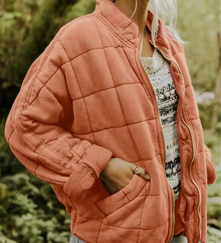 Elegante, vielseitige Frühlings-Steppjacke – Produktansicht 12