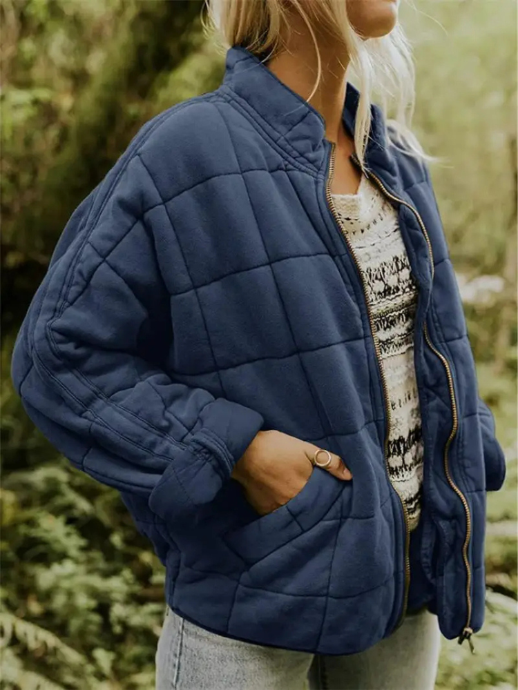 Elegante, vielseitige Frühlings-Steppjacke – Produktansicht 4