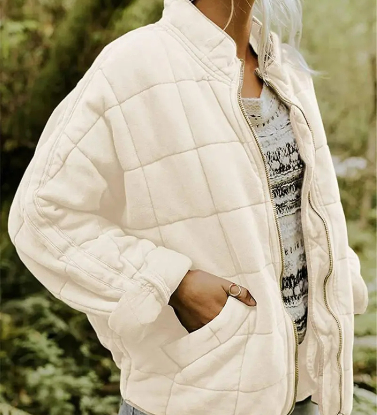 Elegante, vielseitige Frühlings-Steppjacke – Produktansicht 14