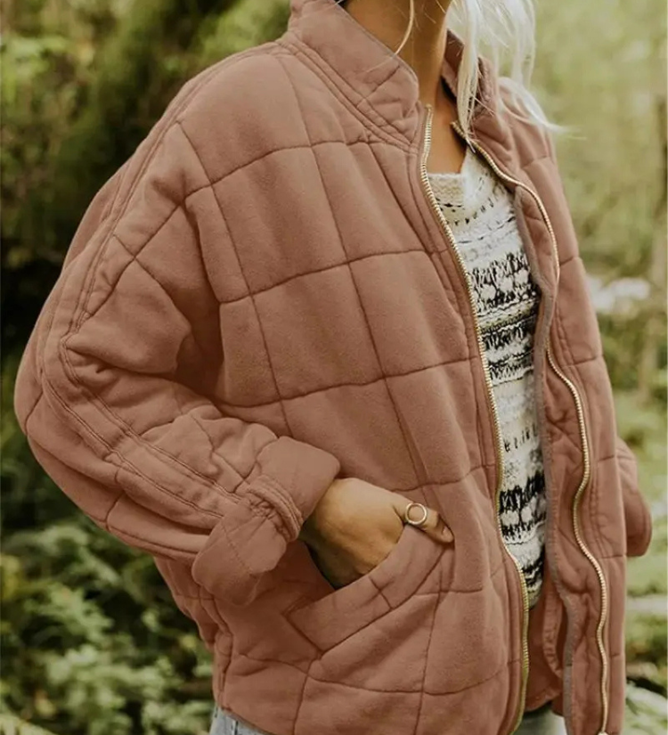 Elegante, vielseitige Frühlings-Steppjacke – Produktansicht 6
