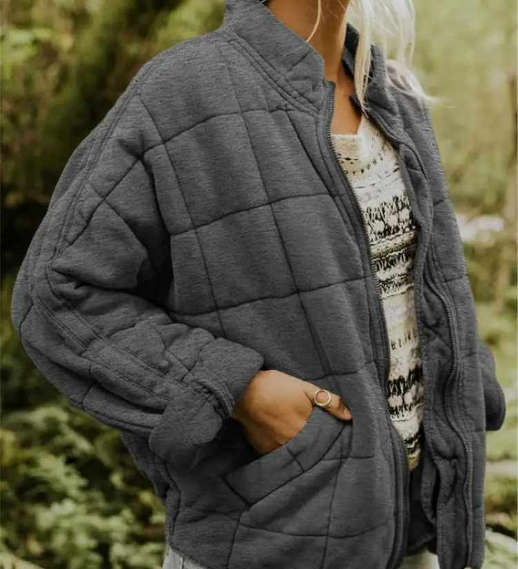 Elegante, vielseitige Frühlings-Steppjacke – Produktansicht 1