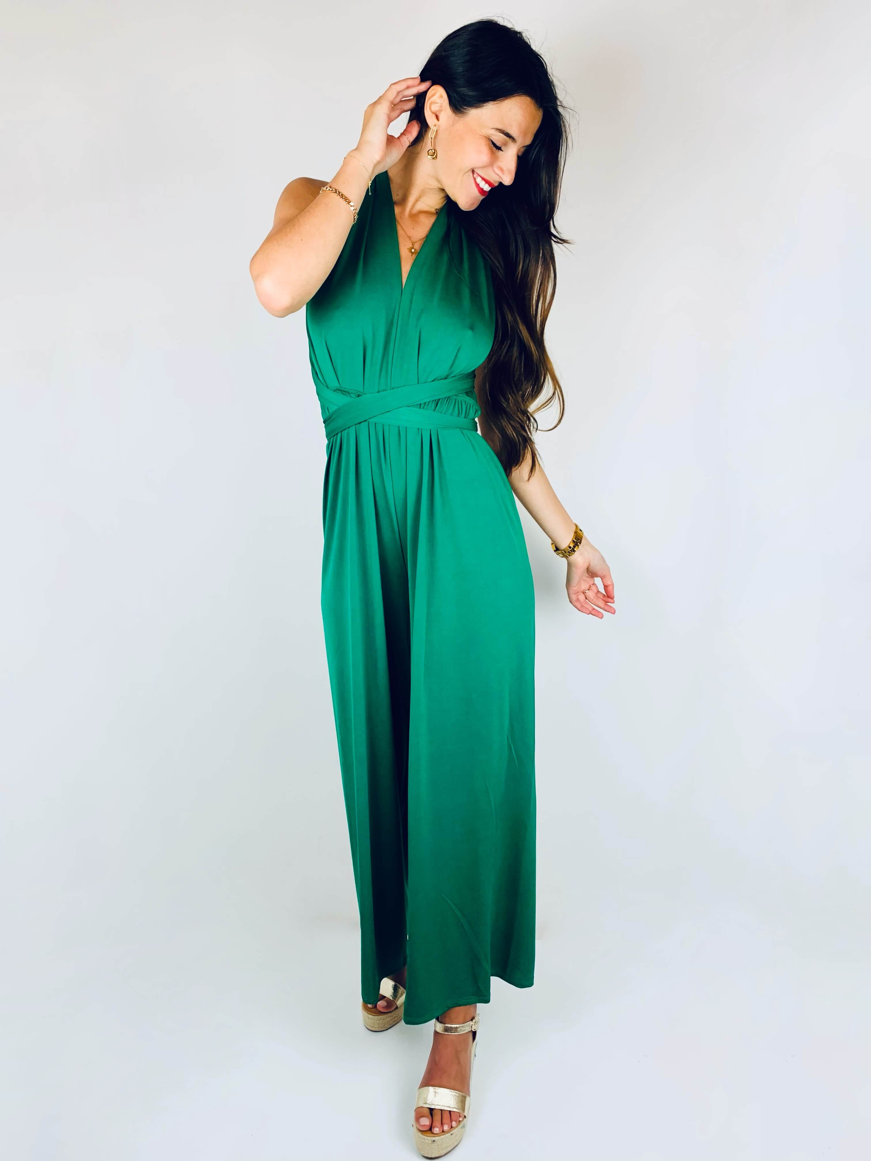 Jenny | Wandelbarer Multiway-Jumpsuit mit weitem Bein