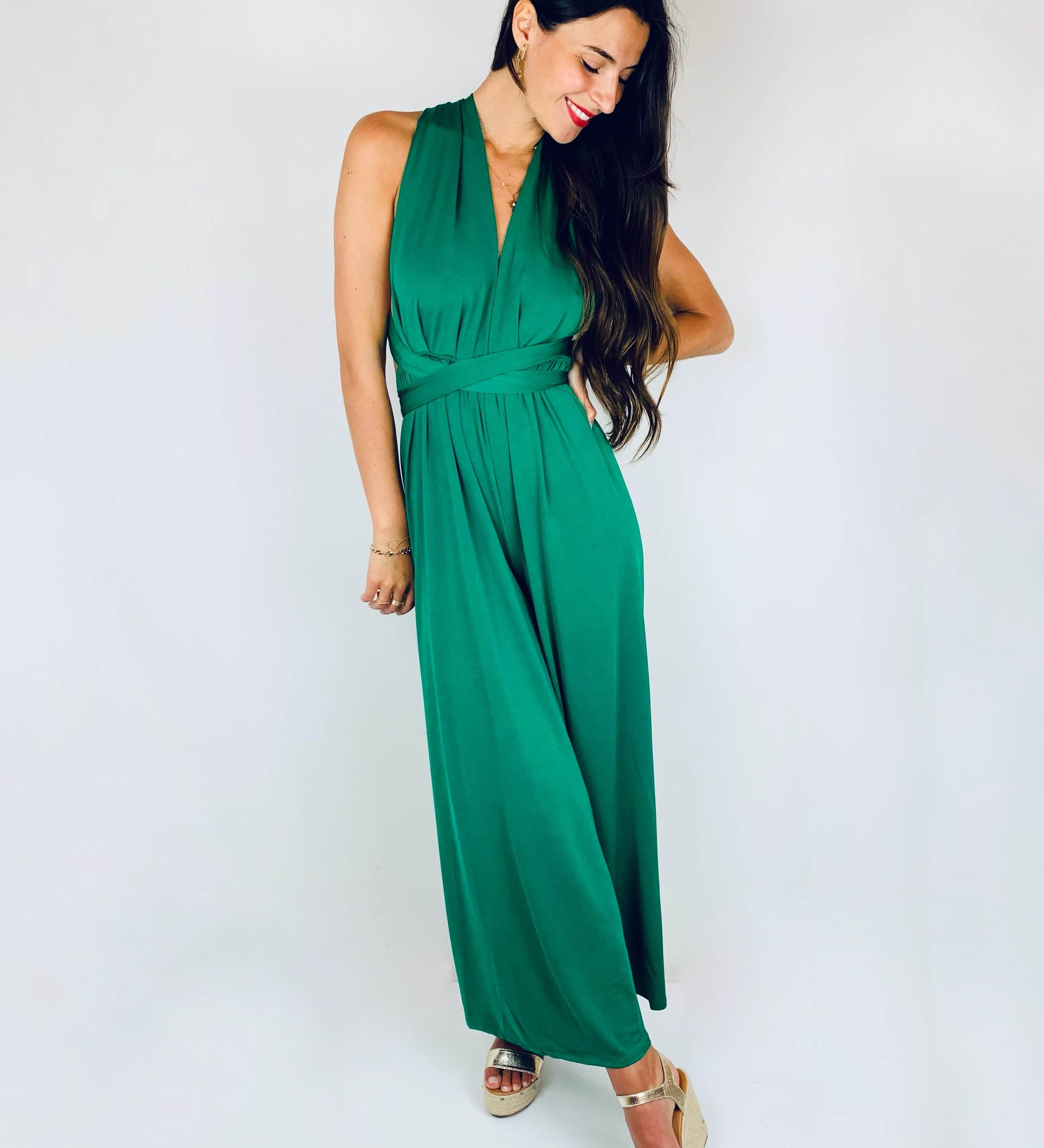 Jenny | Wandelbarer Multiway-Jumpsuit mit weitem Bein