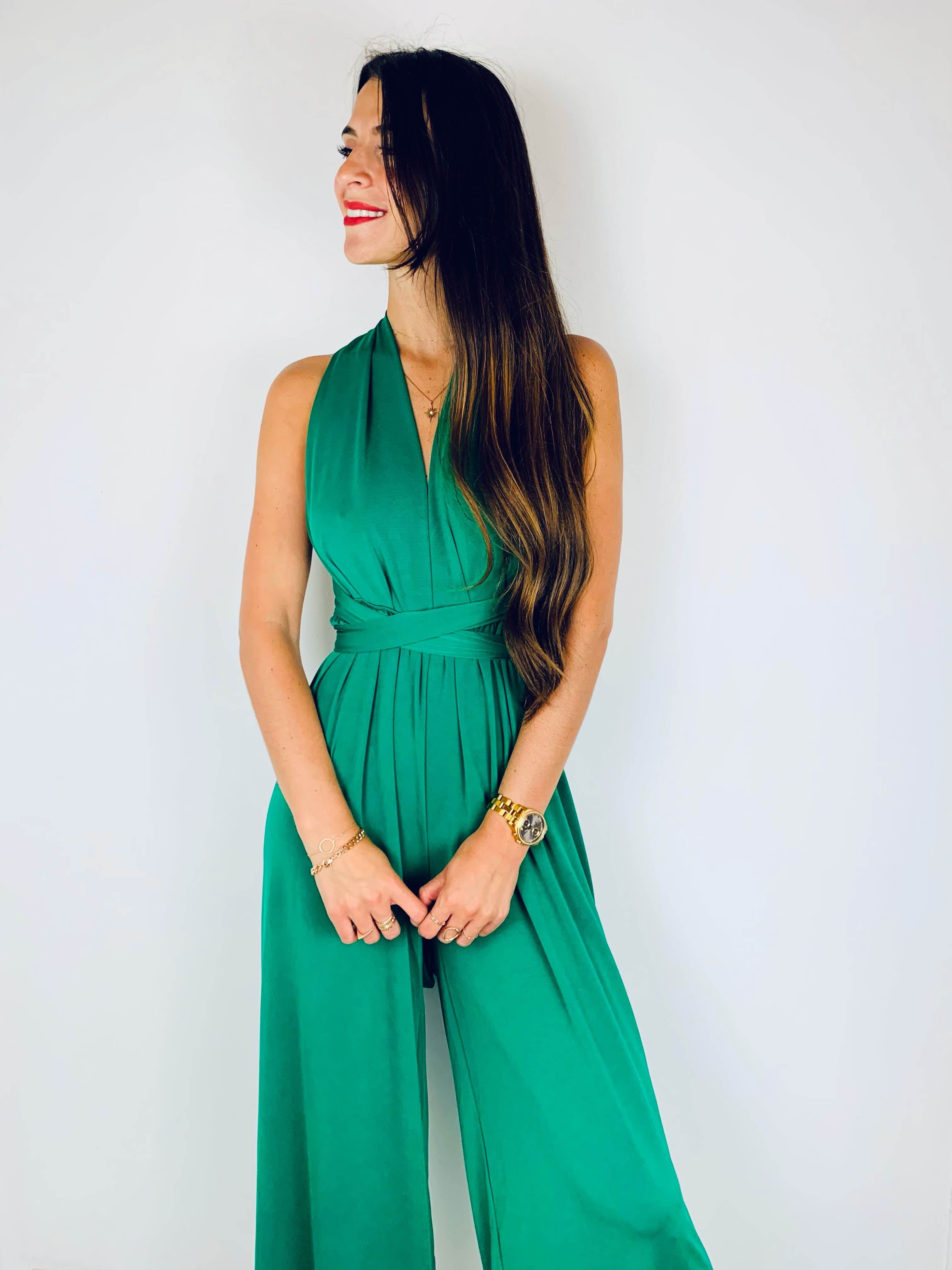 Jenny | Wandelbarer Multiway-Jumpsuit mit weitem Bein