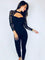 Marisa | Eleganter Jumpsuit mit langen Spitzenärmeln