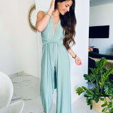 Jenny | Wandelbarer Multiway-Jumpsuit mit weitem Bein