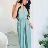 Jenny | Wandelbarer Multiway-Jumpsuit mit weitem Bein