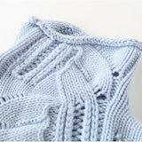Pullover mit Stehkragen und Zopfstrickmuster – Produktansicht 2