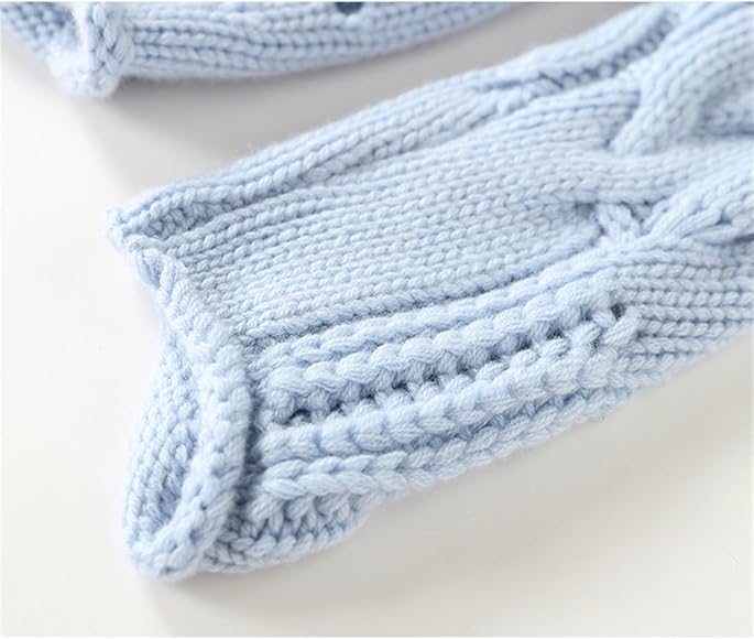 Pullover mit Stehkragen und Zopfstrickmuster – Produktansicht 4