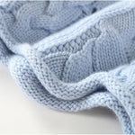 Pullover mit Stehkragen und Zopfstrickmuster – Produktansicht 5