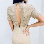 Jolanda | Eleganter Spitzen-Jumpsuit mit offenem Rücken