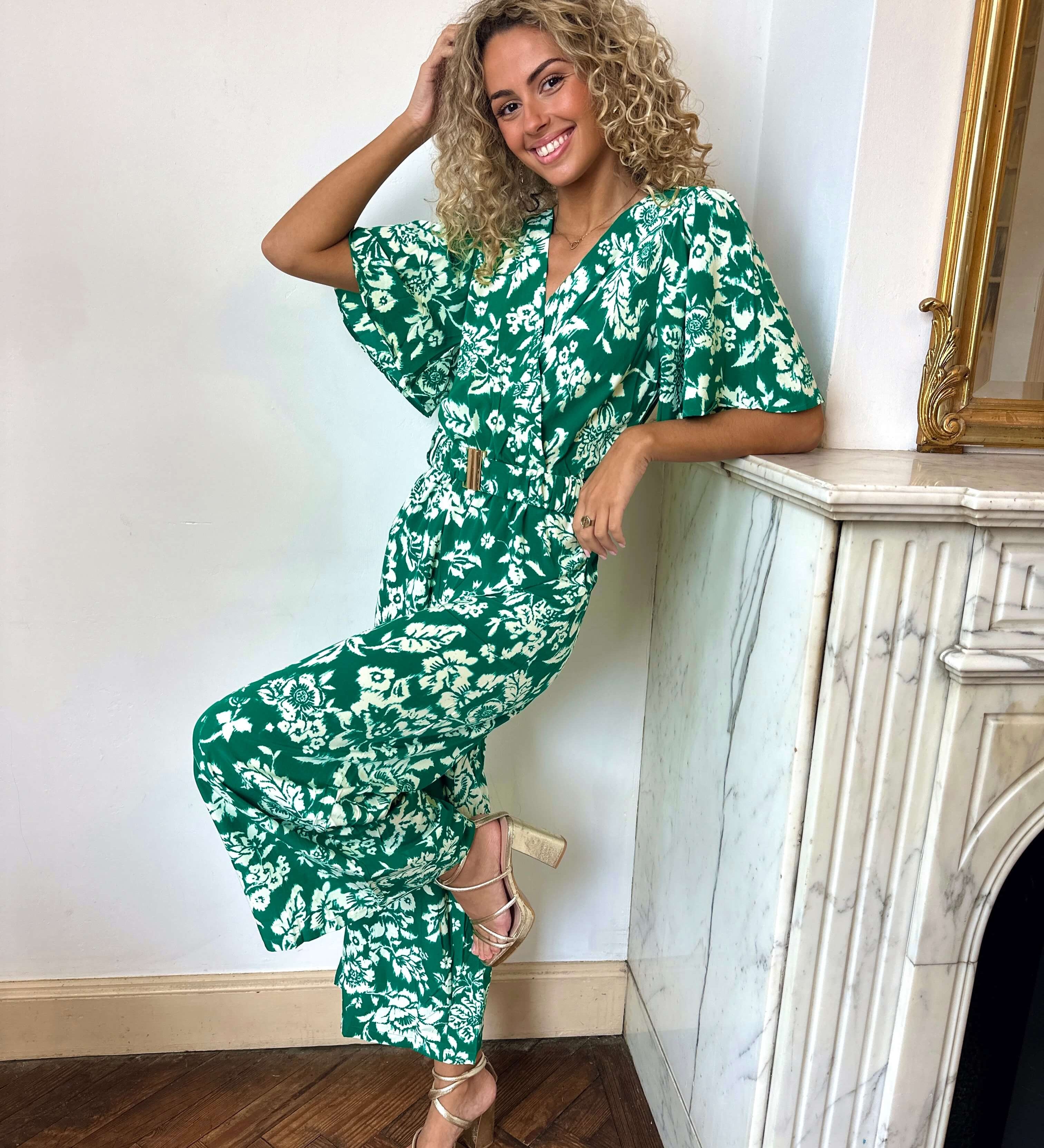 Bedruckter Jumpsuit – Produktansicht 2