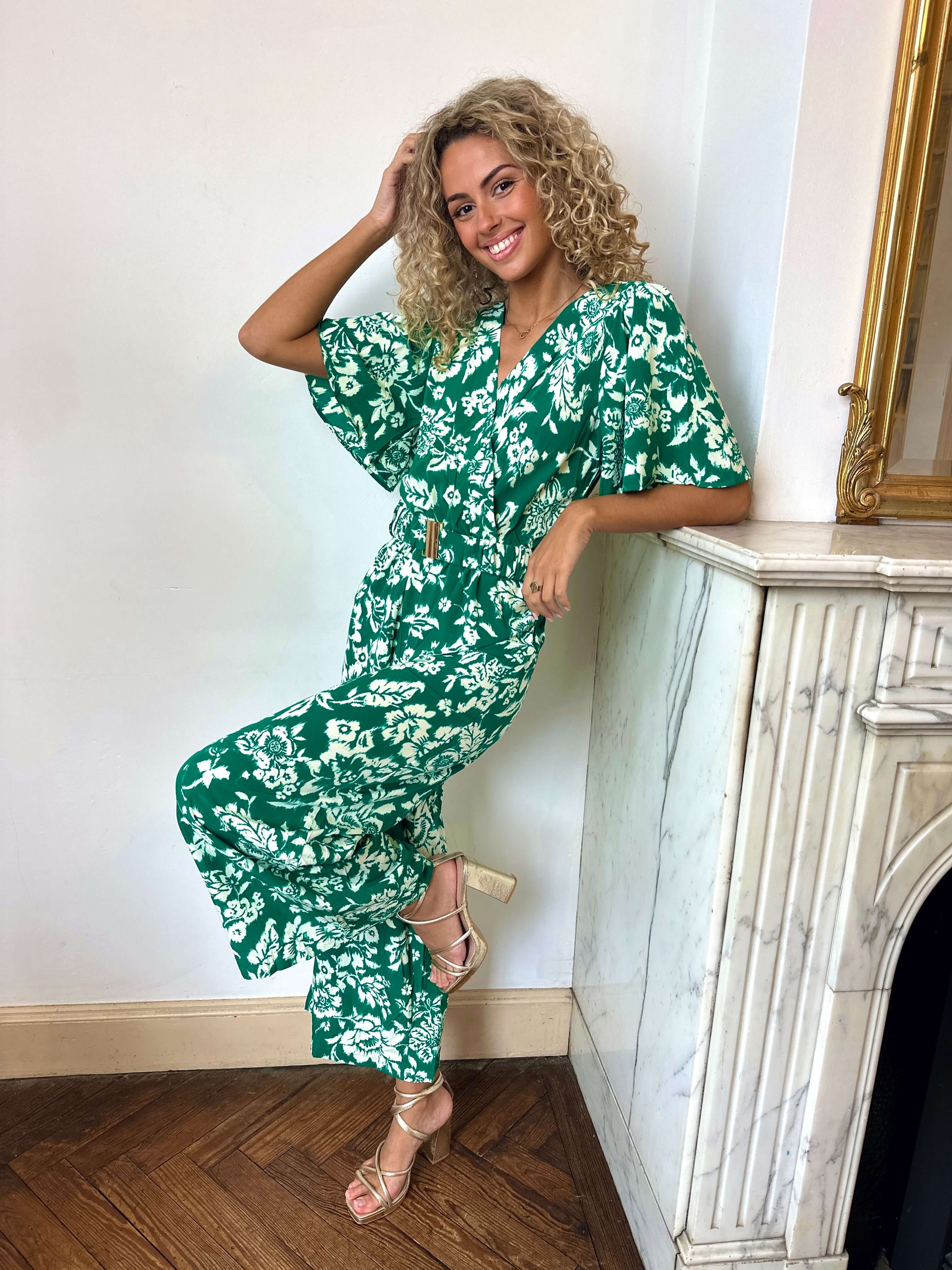 Bedruckter Jumpsuit – Produktansicht 2
