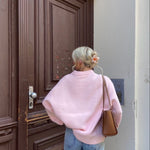 Trendiger Oversize-Pullover mit Rundhalsausschnitt – Produktansicht 4
