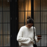 Luxuriöser Oversize-Pullover aus Mohairmischung – Produktansicht 3