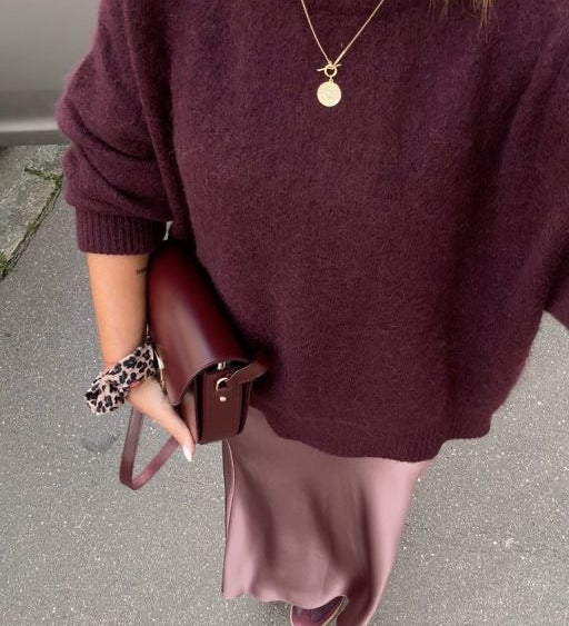 Luxuriöser Oversize-Pullover aus Mohairmischung – Produktansicht 1