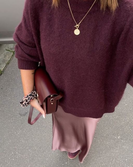 Luxuriöser Oversize-Pullover aus Mohairmischung – Produktansicht 1