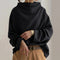 Schicker schwarzer Rollkragenpullover – Produktansicht 4