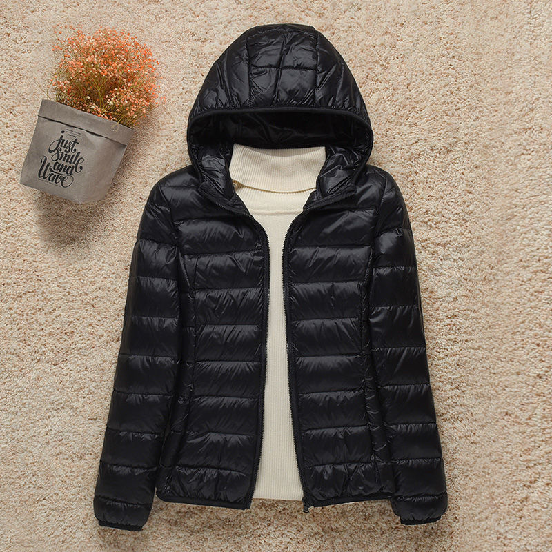 Leichte wattierte Damenjacke – Produktansicht 2