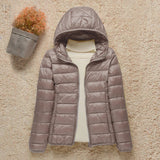 Leichte wattierte Damenjacke – Produktansicht 6