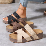 Bequeme geflochtene Sandalen – Produktansicht 15