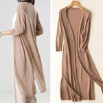 Langer leichter Cardigan für einen luftigen Look – Produktansicht 1