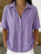 Stilvolle Bluse mit V-Ausschnitt – Produktansicht 11