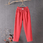 Bequeme Hose mit Taschen und lockerer Passform – Produktansicht 5