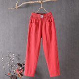Bequeme Hose mit Taschen und lockerer Passform – Produktansicht 5