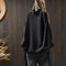Weicher Oversize-Rollkragenpullover aus Rippstrick – Produktansicht 2