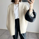 Langer Cardigan mit Knopfleiste – Produktansicht 13