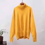 Luxuriöser weicher Rollkragenpullover mit Wollanteil – Produktansicht 14