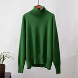Luxuriöser weicher Rollkragenpullover mit Wollanteil – Produktansicht 13