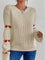 Bequemer Pullover mit Rundhalsausschnitt – Produktansicht 4