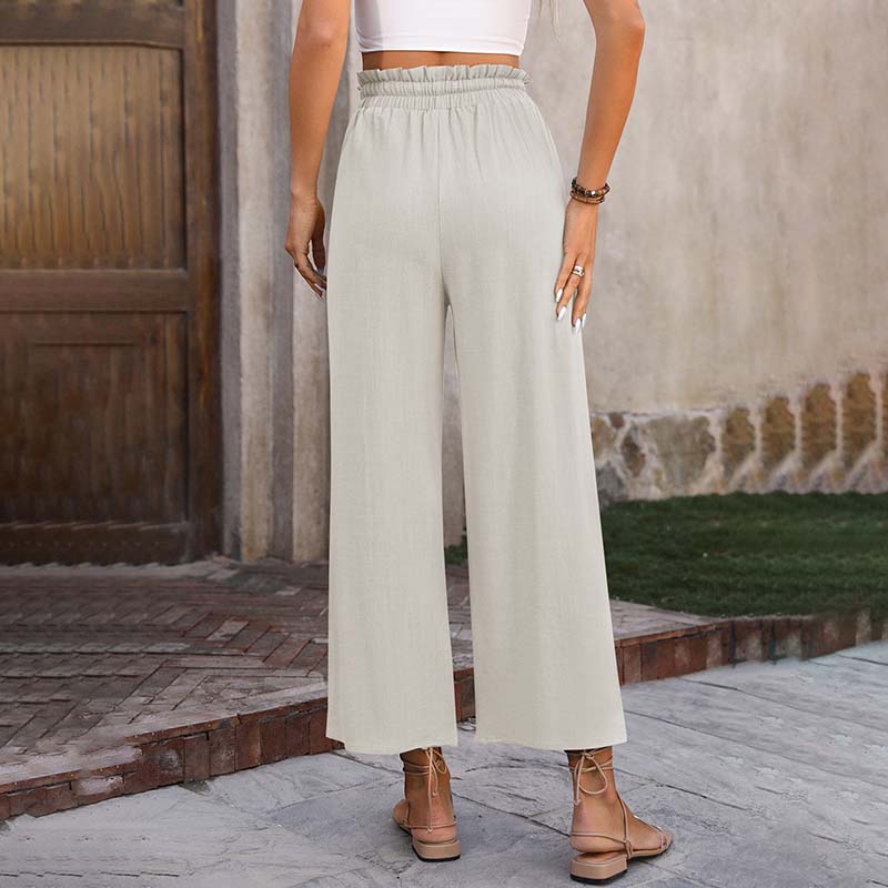 Bequeme, leichte Freizeithose – Produktansicht 4