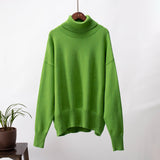 Luxuriöser weicher Rollkragenpullover mit Wollanteil – Produktansicht 7