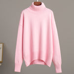 Luxuriöser weicher Rollkragenpullover mit Wollanteil – Produktansicht 1