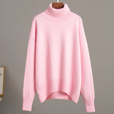 Luxuriöser weicher Rollkragenpullover mit Wollanteil – Produktansicht 1