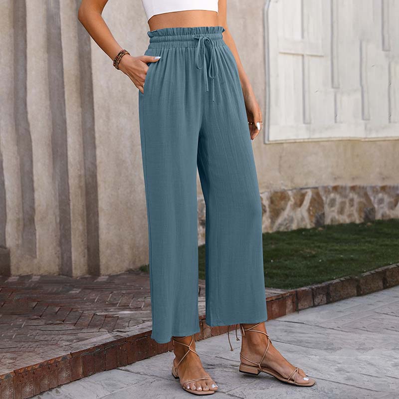 Bequeme, leichte Freizeithose – Produktansicht 7
