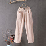 Bequeme Hose mit Taschen und lockerer Passform – Produktansicht 3