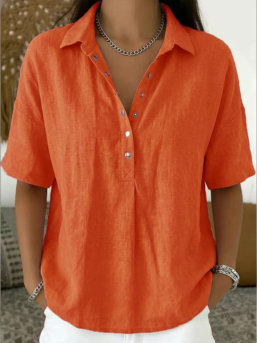 Stilvolle Bluse mit V-Ausschnitt – Produktansicht 8