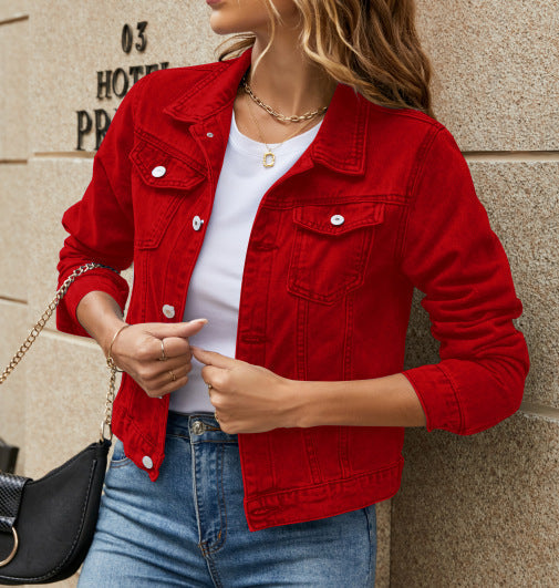 Jeansjacke für Damen – Produktansicht 4
