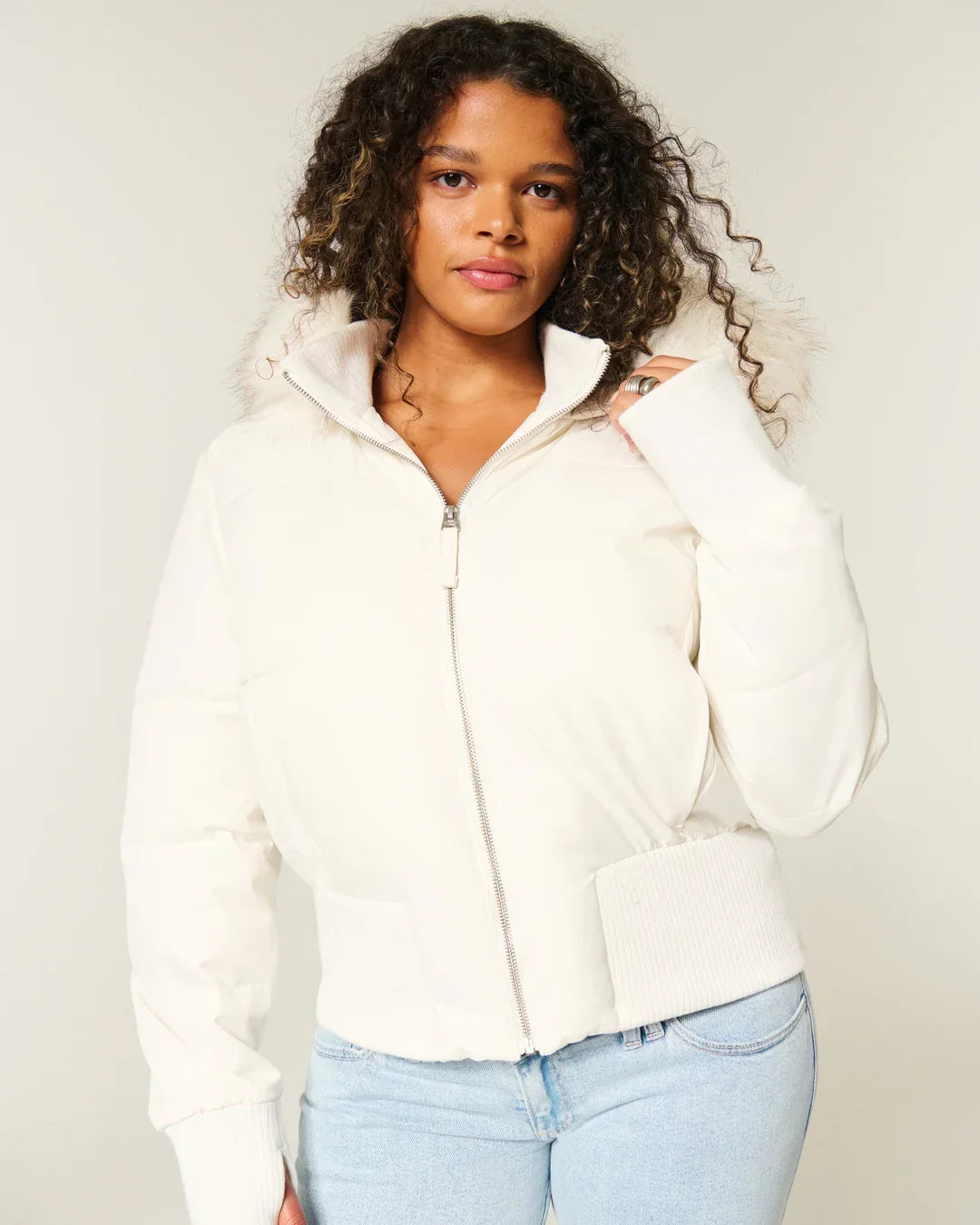 leichte, isolierte Steppjacke – Produktansicht 3