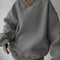 Unifarbener Pullover mit Rundhalsausschnitt – Produktansicht 11