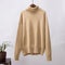 Luxuriöser weicher Rollkragenpullover mit Wollanteil – Produktansicht 6