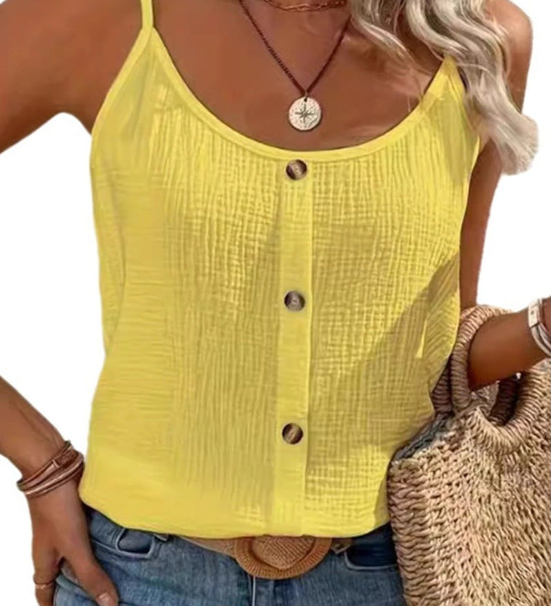 Bluse mit feinen Trägern und eleganter Silhouette – Produktansicht 10