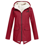 Lange Jacke mit Fleecefutter – Produktansicht 8