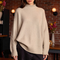 Gerippter Rollkragenpullover aus dicker Maschenware – Produktansicht 1