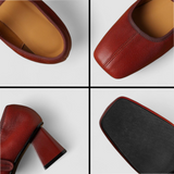 Bequeme Mary-Jane-Schuhe in Wickeloptik – Produktansicht 8